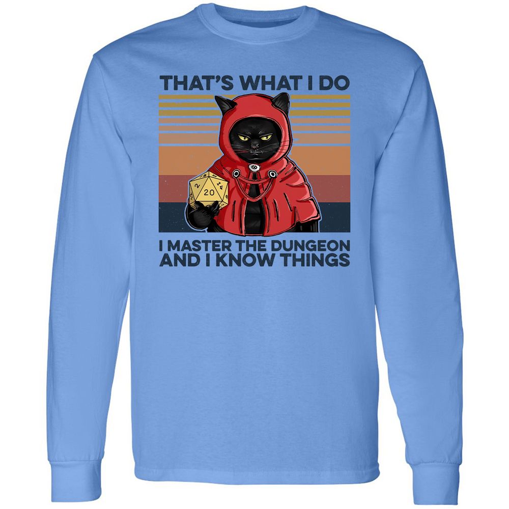 Long Sleeve T-Shirt - DQEH7NDU - Carolina Blue - 2