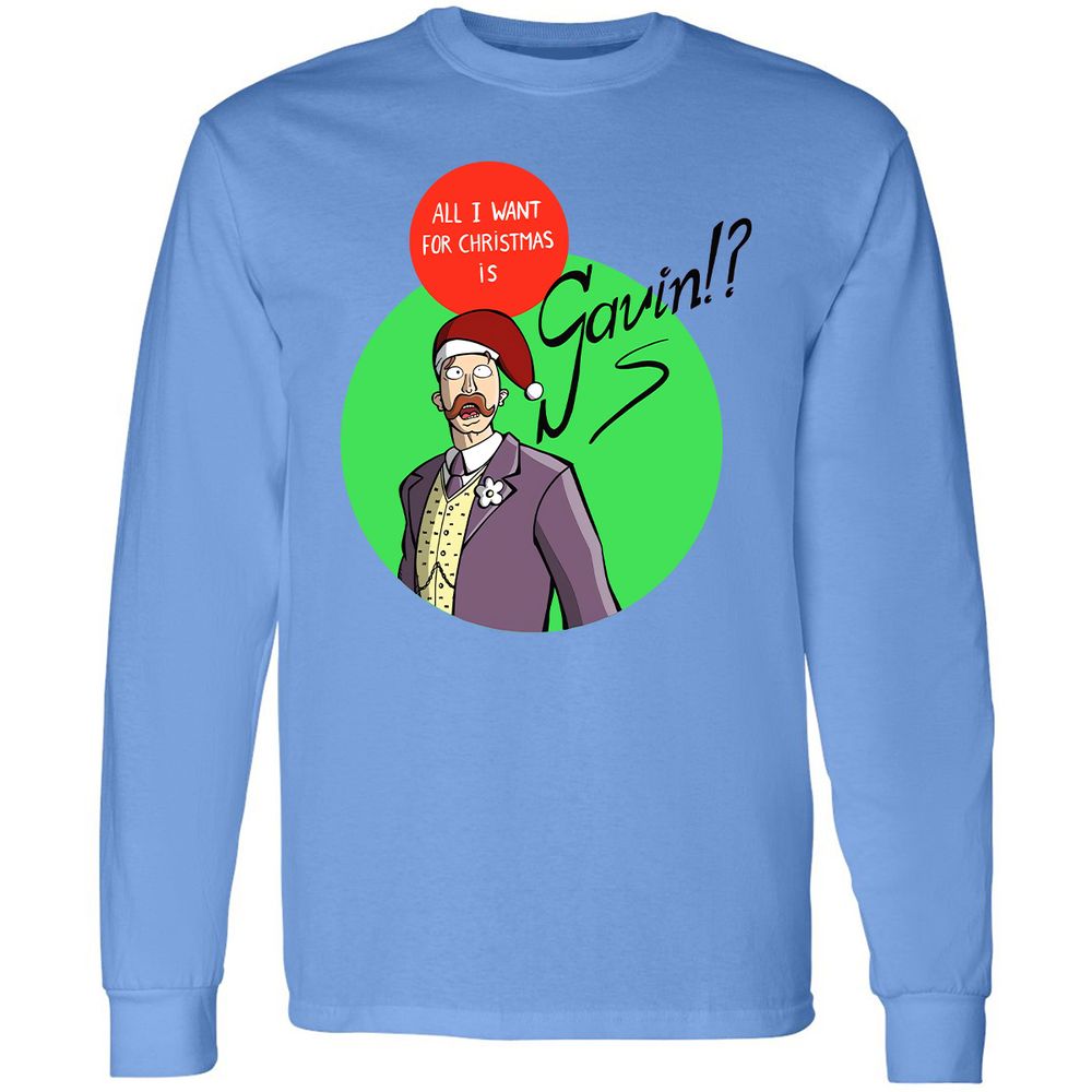 Long Sleeve T-Shirt - 2WZMXFVF - Carolina Blue - 2