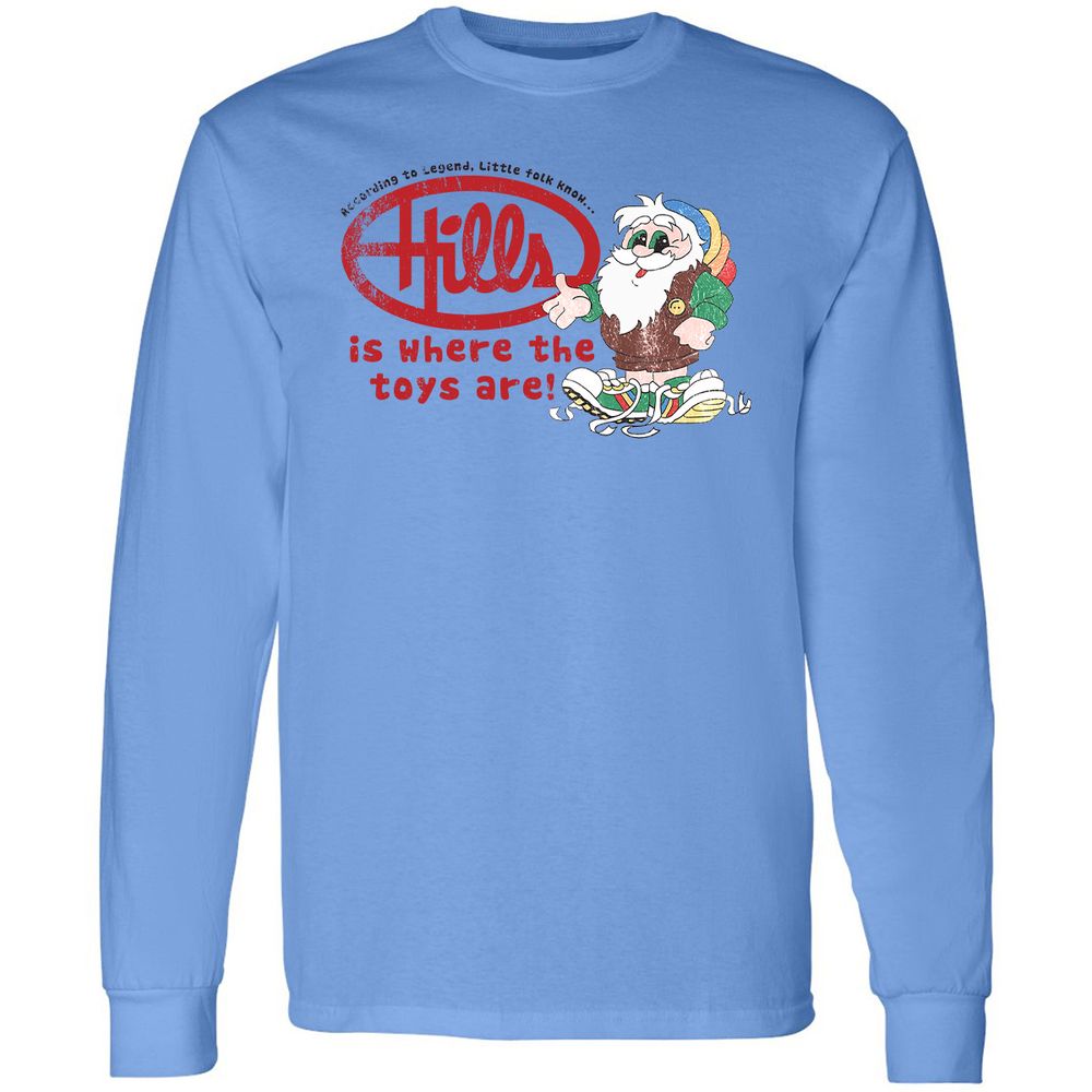 Long Sleeve T-Shirt - QBZM8DAE - Carolina Blue - 2