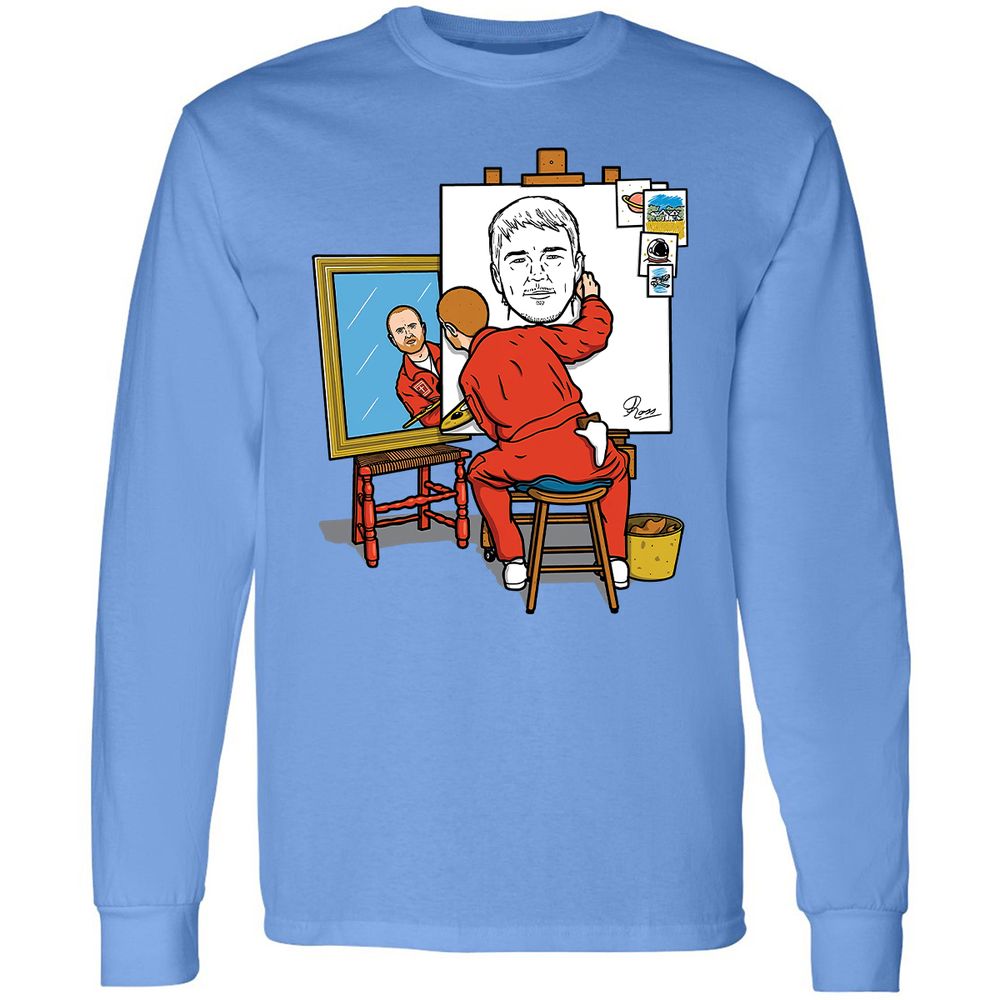 Long Sleeve T-Shirt - 9526STQY - Carolina Blue - 2