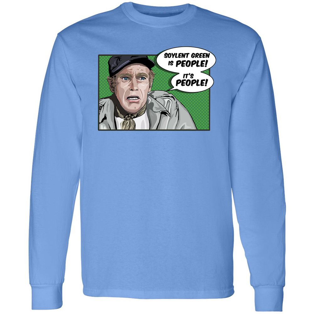 Long Sleeve T-Shirt - NUJ542B9 - Carolina Blue - 2