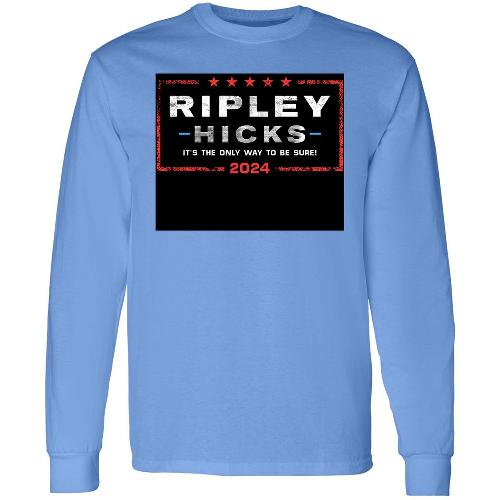 Long Sleeve T-Shirt - 4YYQ8D86 - Carolina Blue - 2