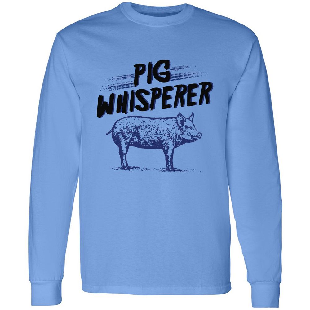 Long Sleeve T-Shirt - NA2GECKQ - Carolina Blue - 2