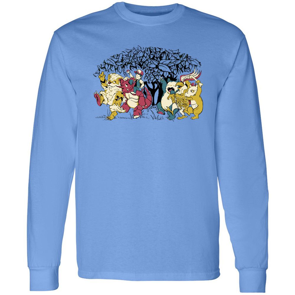 Long Sleeve T-Shirt - 6LA2G7BR - Carolina Blue - 2