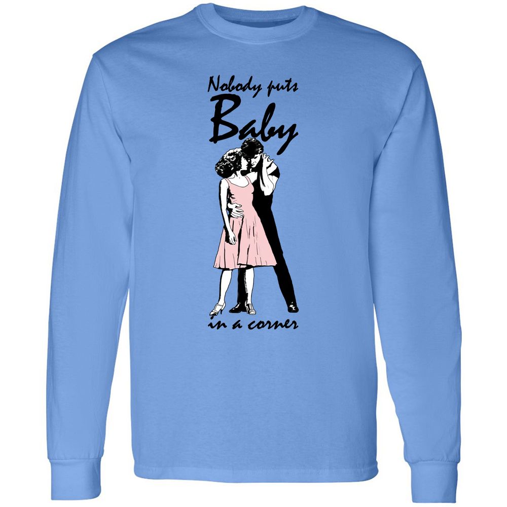 Long Sleeve T-Shirt - PPV57D97 - Carolina Blue - 2