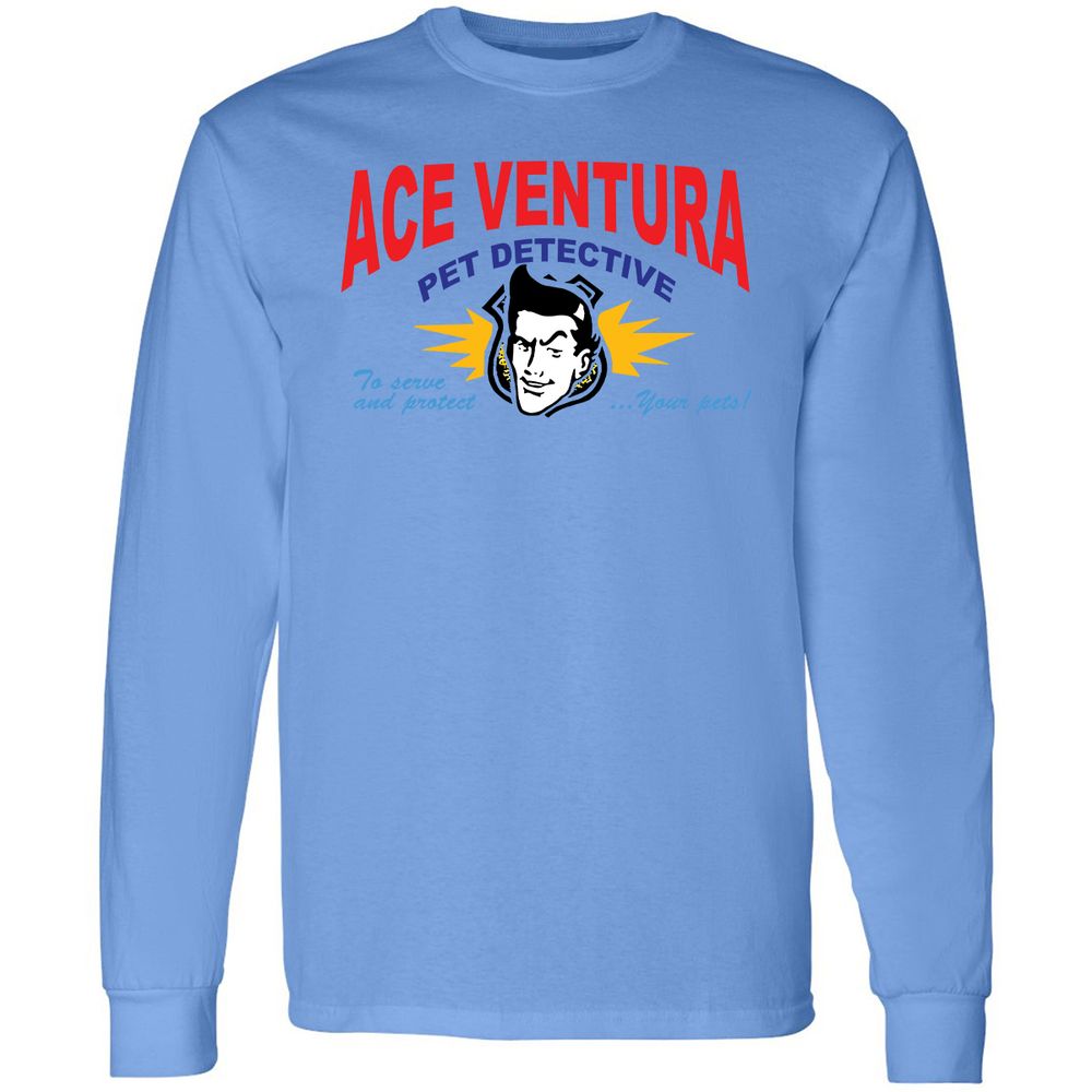 Long Sleeve T-Shirt - JKZCELQZ - Carolina Blue - 2