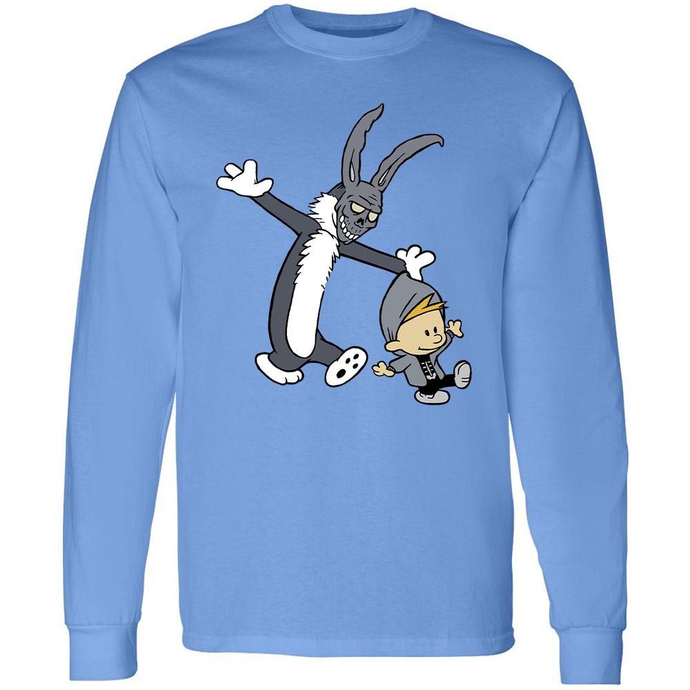 Long Sleeve T-Shirt - VTJN93HQ - Carolina Blue - 2