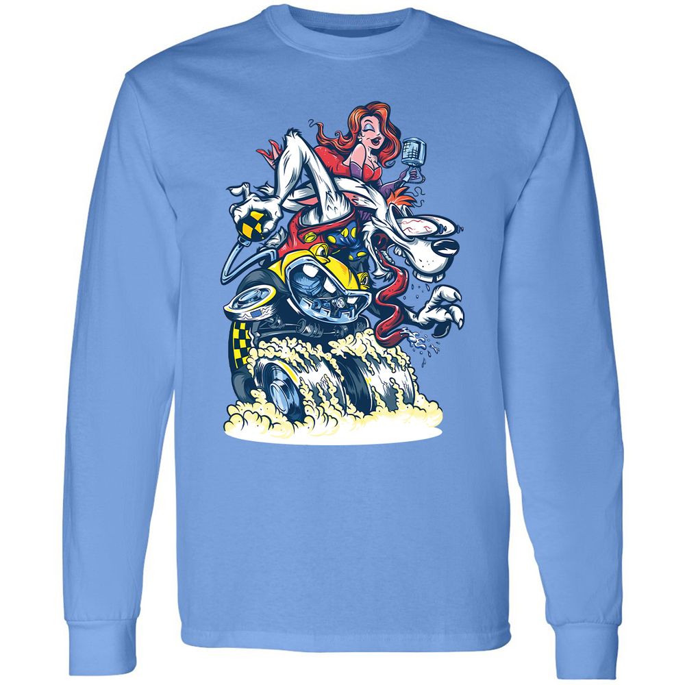 Long Sleeve T-Shirt - NAE183UN - Carolina Blue - 2