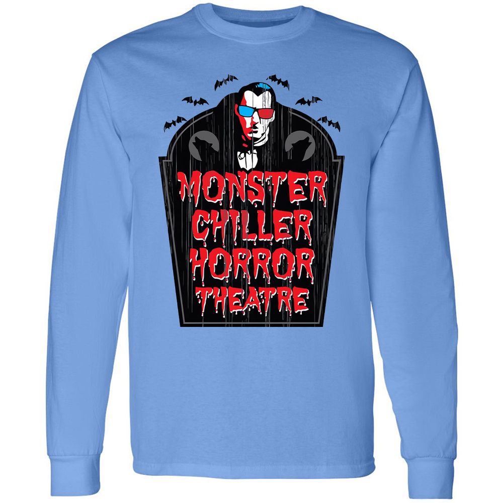 Long Sleeve T-Shirt - V7DQDZ4Y - Carolina Blue - 2