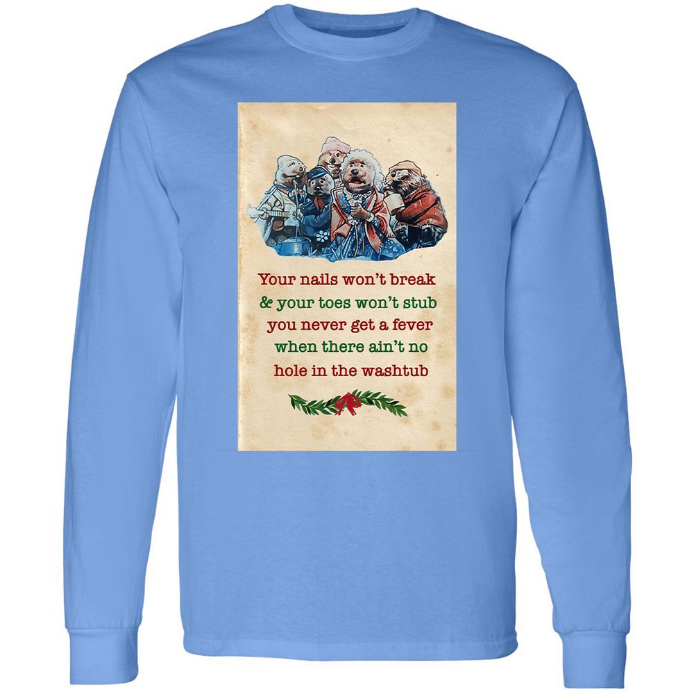 Long Sleeve T-Shirt - NBPDHWVD - Carolina Blue - 2