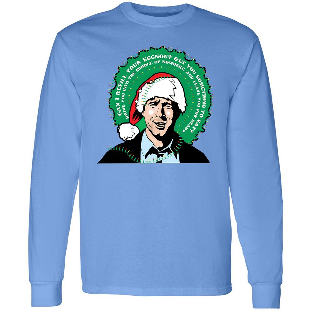 Long Sleeve T-Shirt - 4KCGA5FN - Carolina Blue - 2