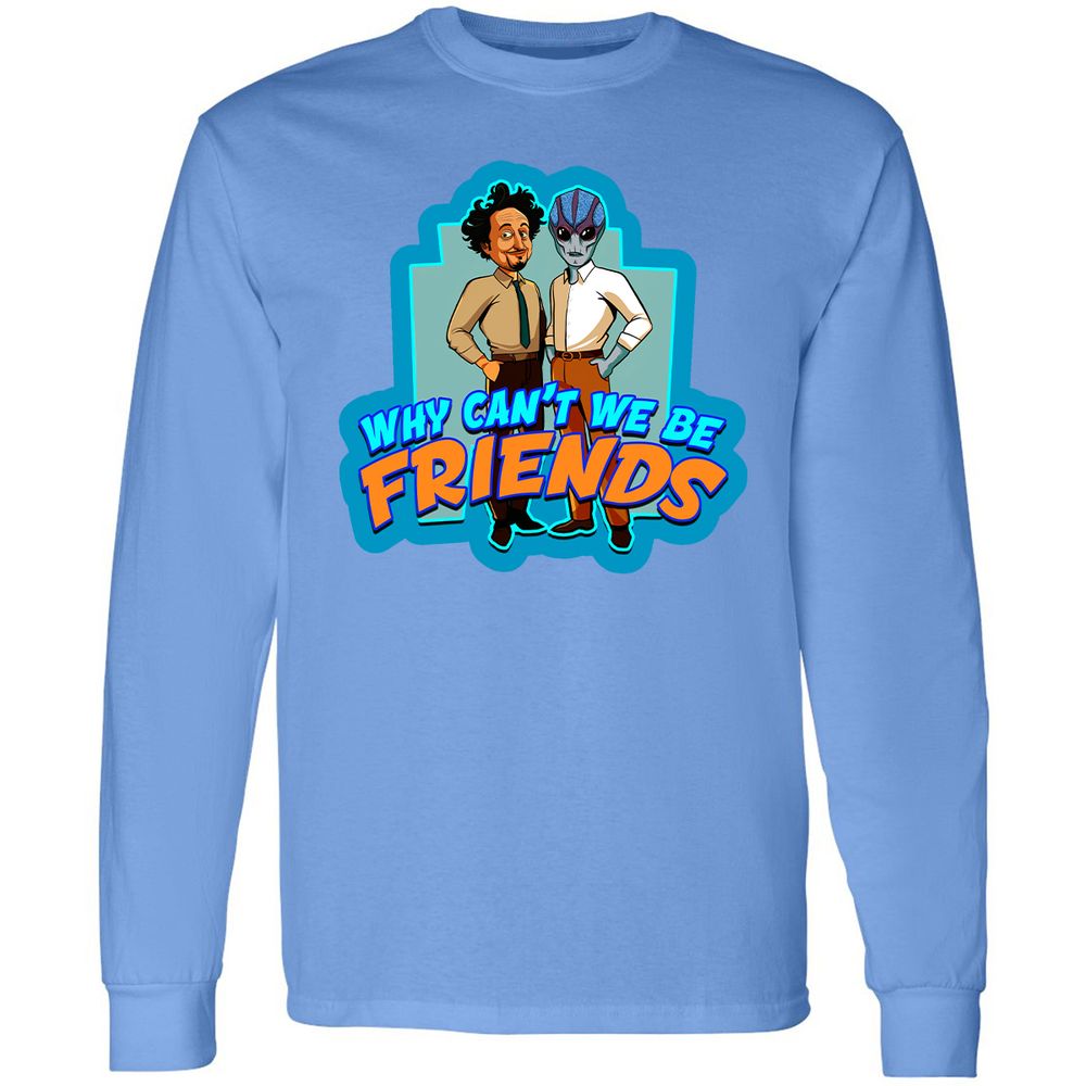 Long Sleeve T-Shirt - QBS8WBFS - Carolina Blue - 2