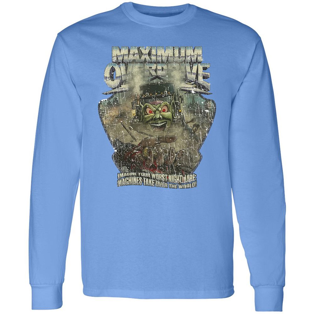 Long Sleeve T-Shirt - W4L3LU68 - Carolina Blue - 2