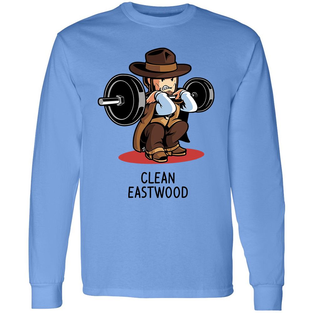Long Sleeve T-Shirt - MEA2SCQQ - Carolina Blue - 2