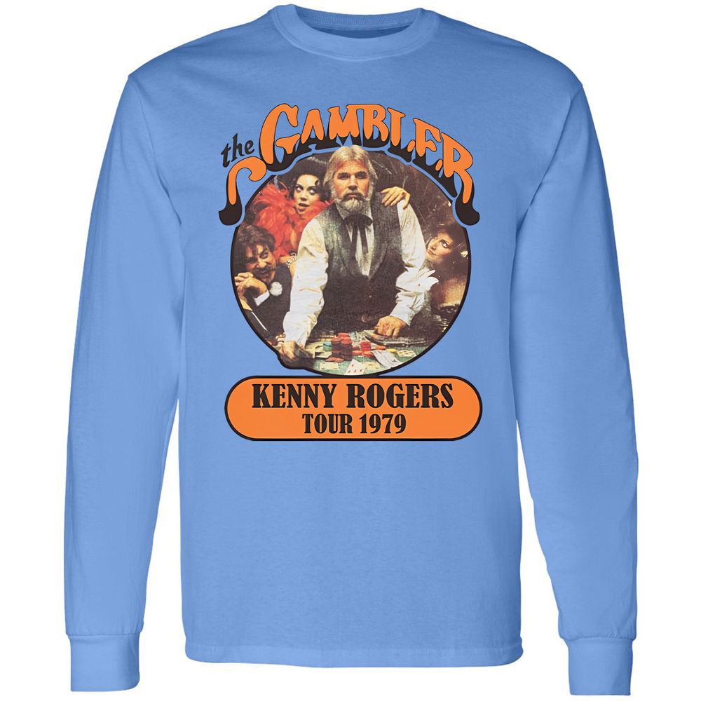 Long Sleeve T-Shirt - U7BQWWPM - Carolina Blue - 2