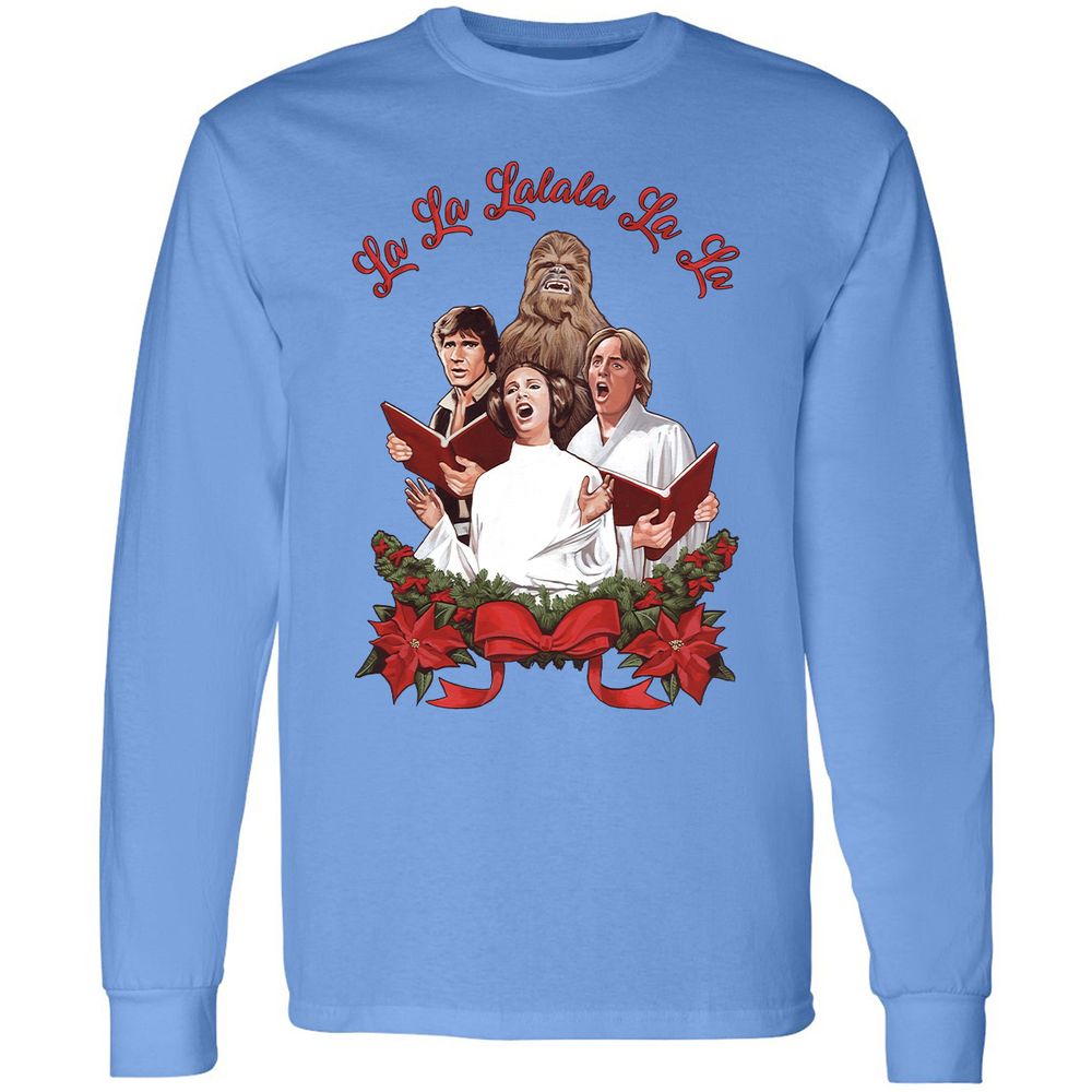 Long Sleeve T-Shirt - H3C1LZTH - Carolina Blue - 2