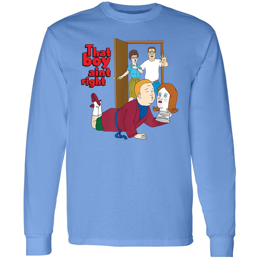 Long Sleeve T-Shirt - X85N86QN - Carolina Blue - 2