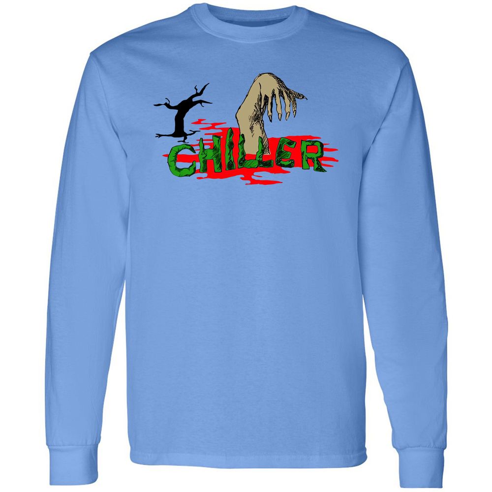 Long Sleeve T-Shirt - MVZZFJVH - Carolina Blue - 2