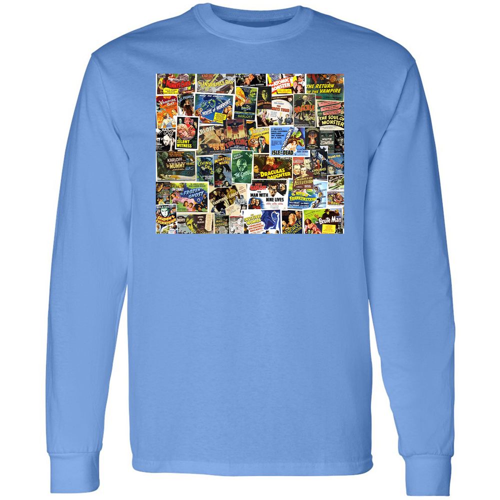 Long Sleeve T-Shirt - SE8HBWZC - Carolina Blue - 2
