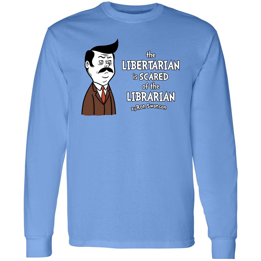 Long Sleeve T-Shirt - 7ETTJDHU - Carolina Blue - 2