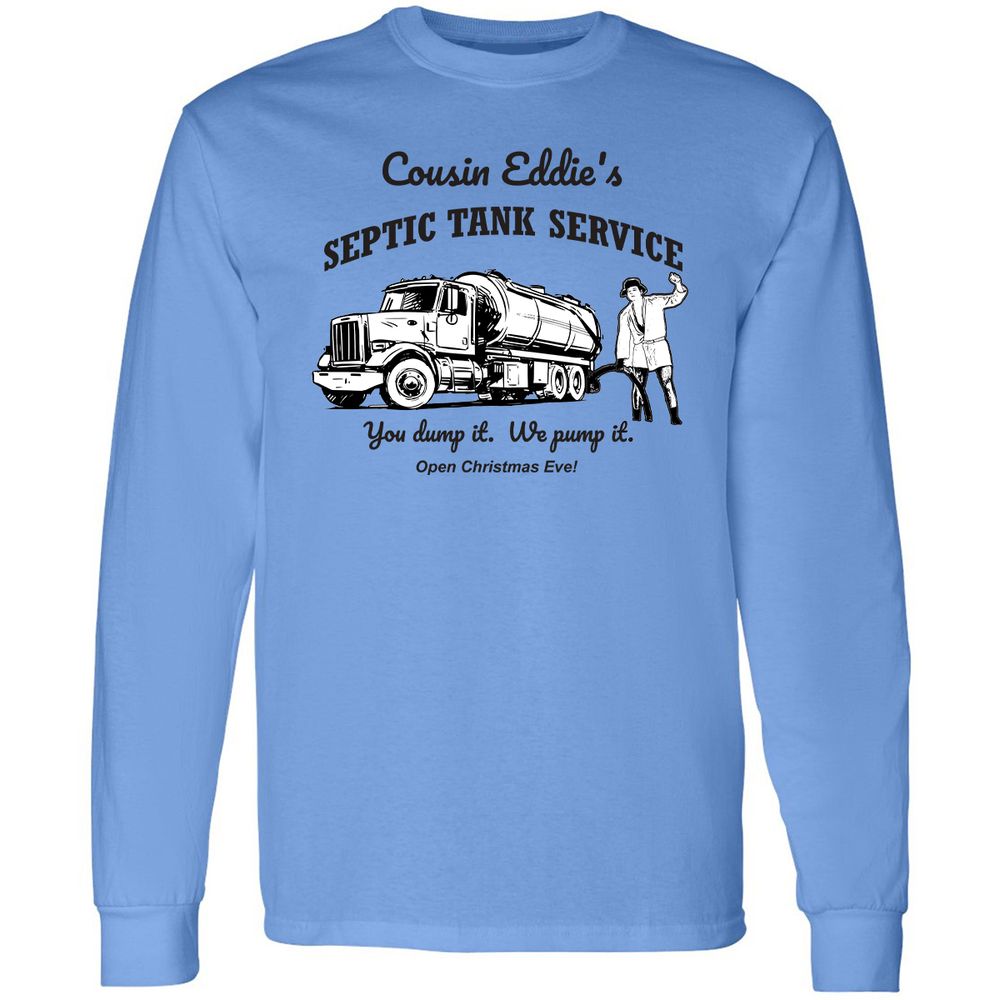 Long Sleeve T-Shirt - Q6HVY7E1 - Carolina Blue - 2