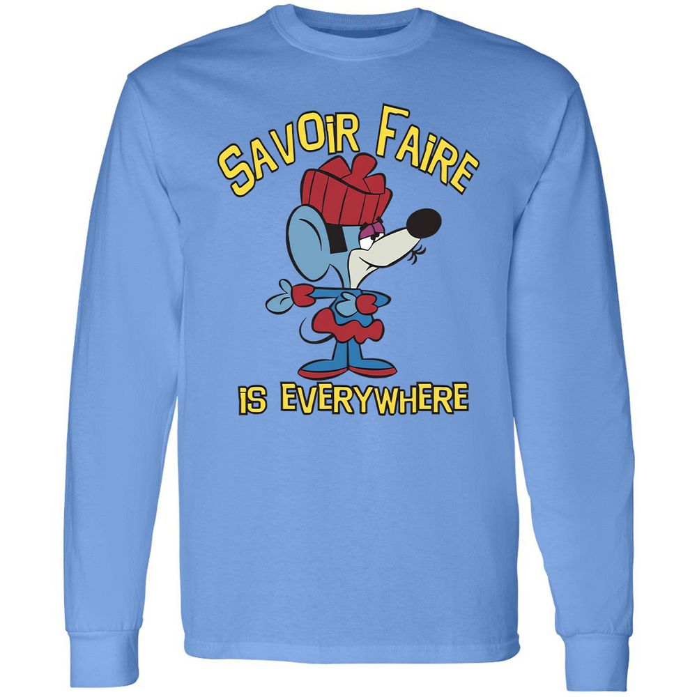 Long Sleeve T-Shirt - SGHNZL85 - Carolina Blue - 2