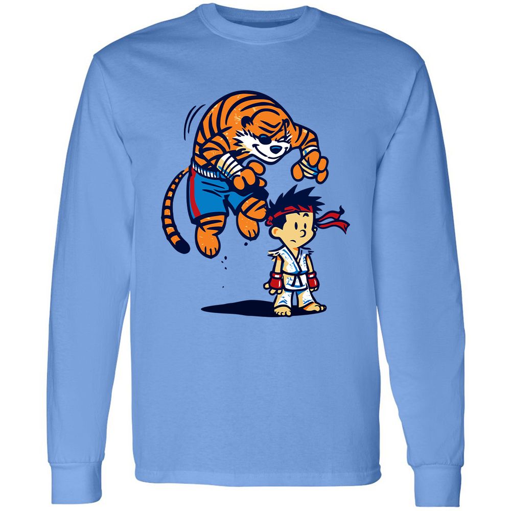 Long Sleeve T-Shirt - SWRT7JJV - Carolina Blue - 2