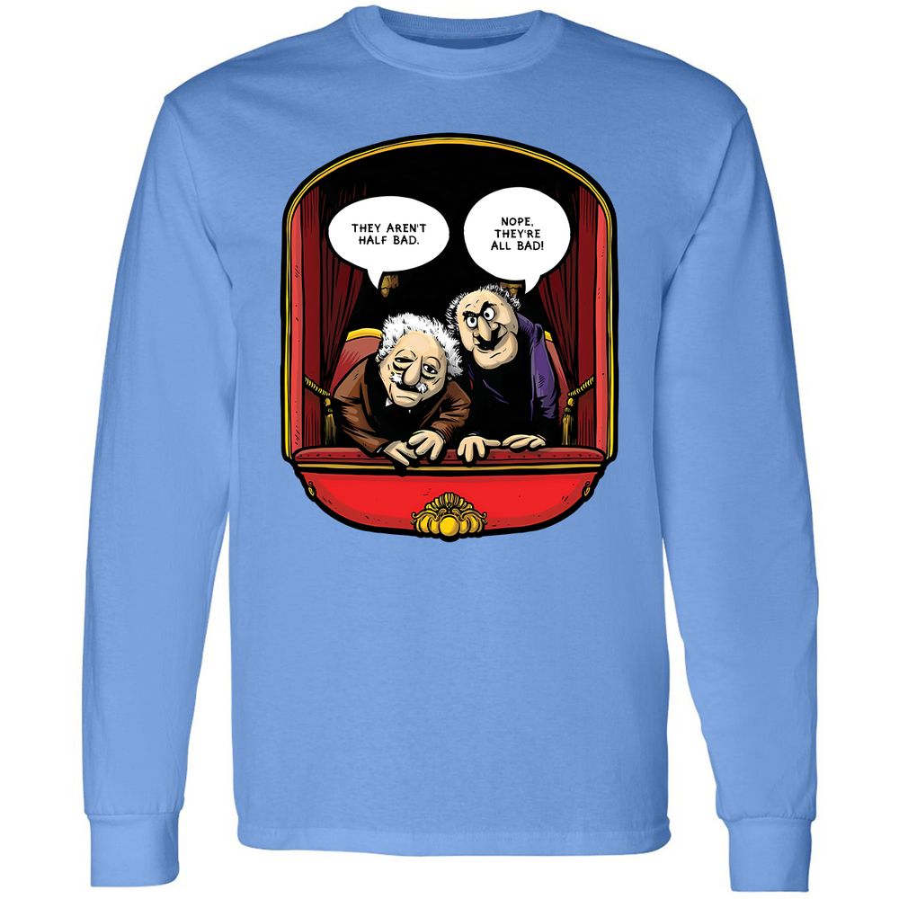 Statler and Waldorf (All Bad) - Carolina Blue - 2