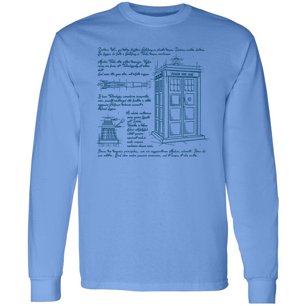 Long Sleeve T-Shirt - L3FX39VE - Carolina Blue - 2