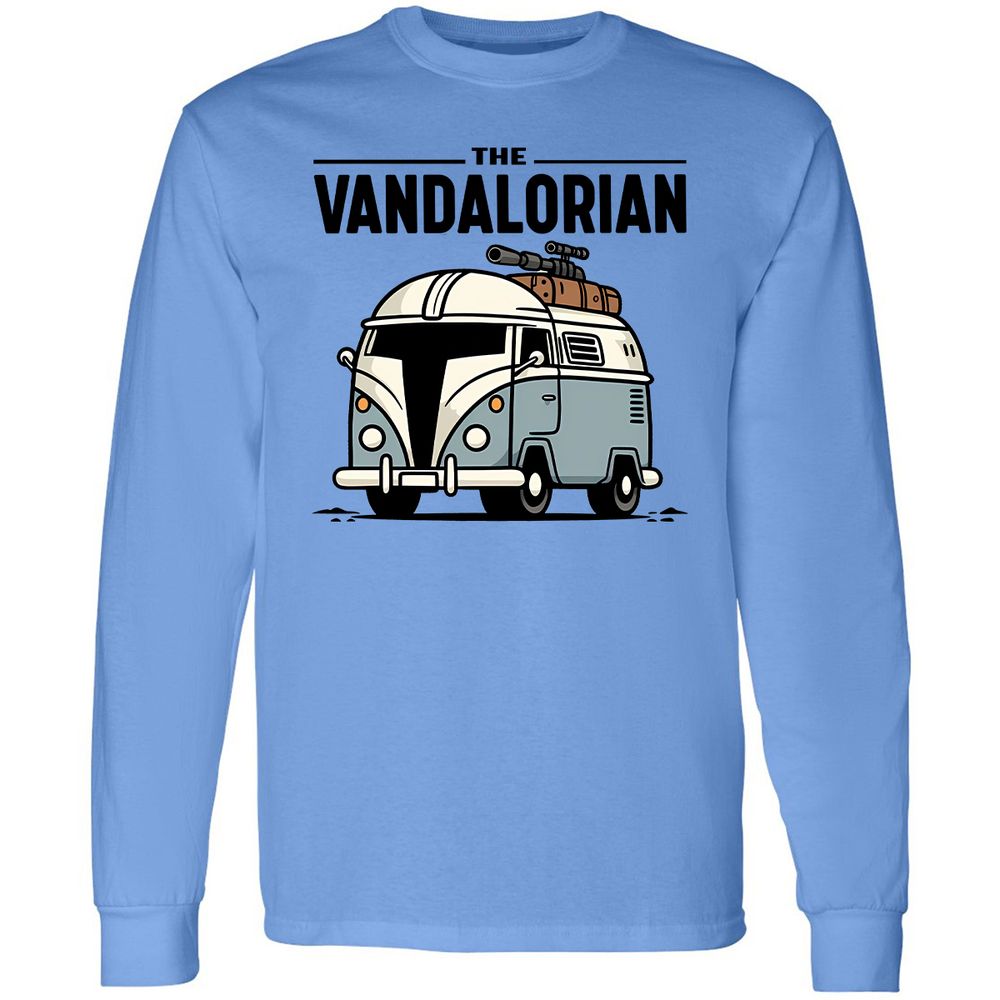 Long Sleeve T-Shirt - C7BPV85K - Carolina Blue - 2