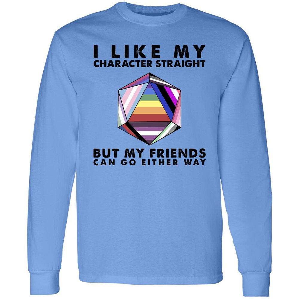 Long Sleeve T-Shirt - 8XSDHXGF - Carolina Blue - 2