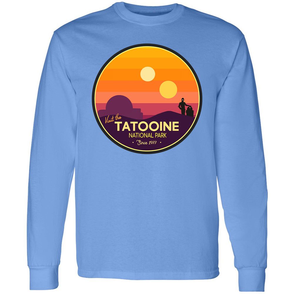 Long Sleeve T-Shirt - NEJ1H793 - Carolina Blue - 2