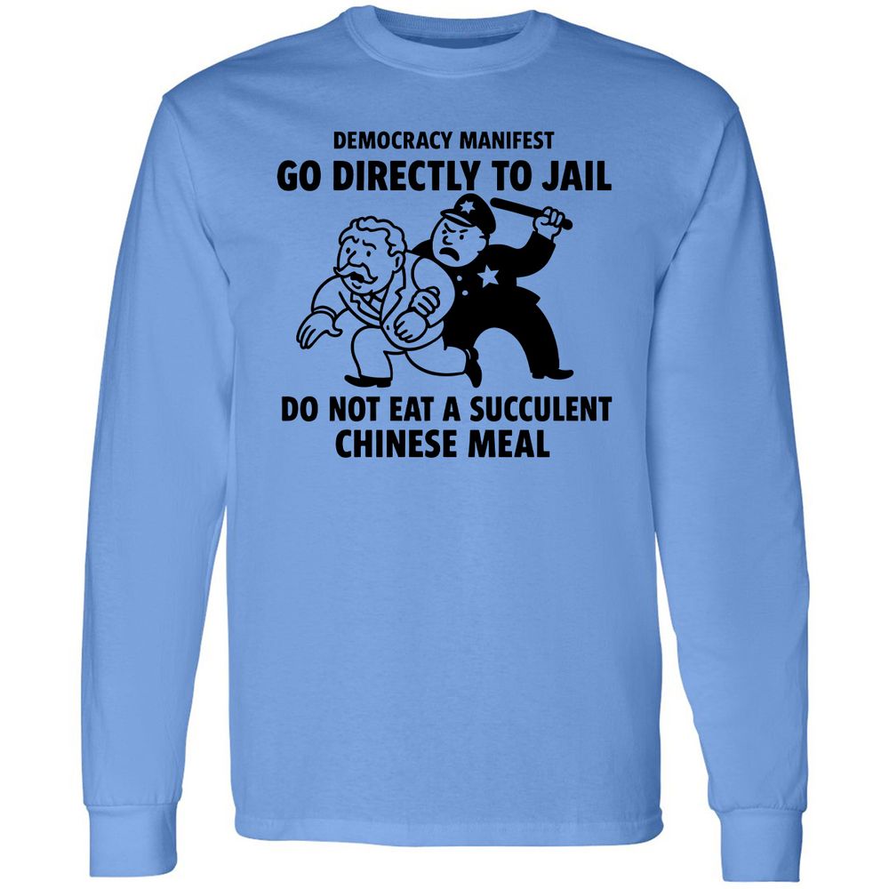 Long Sleeve T-Shirt - U76C19AB - Carolina Blue - 2