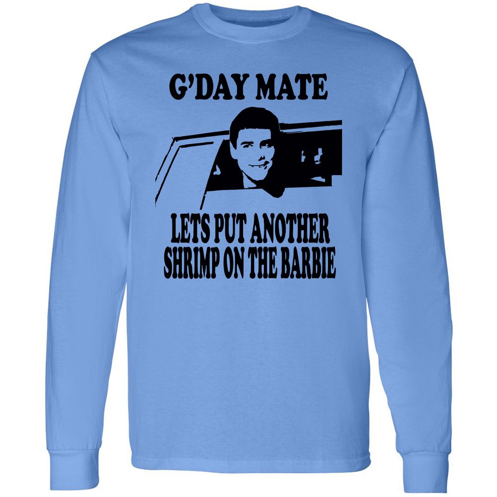 Long Sleeve T-Shirt - YZ6R18RM - Carolina Blue - 2