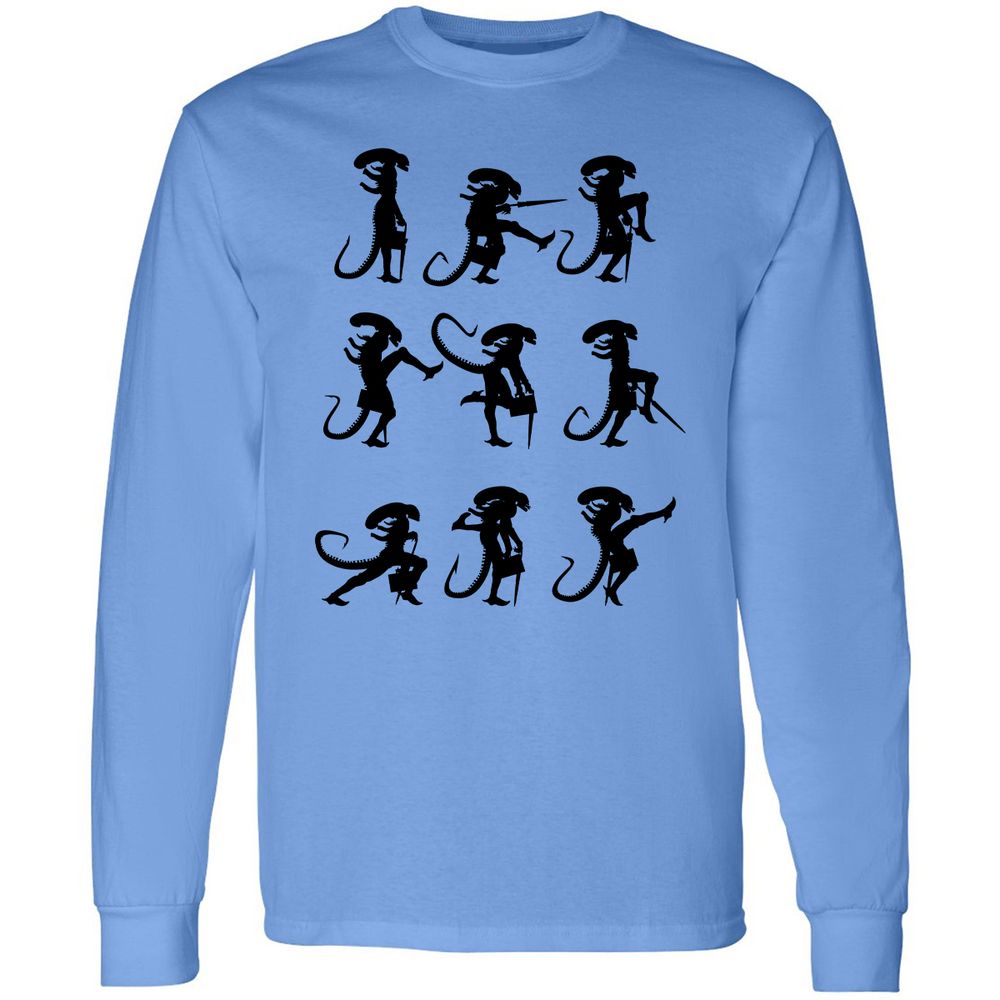 Long Sleeve T-Shirt - 4XWCW9LJ - Carolina Blue - 2