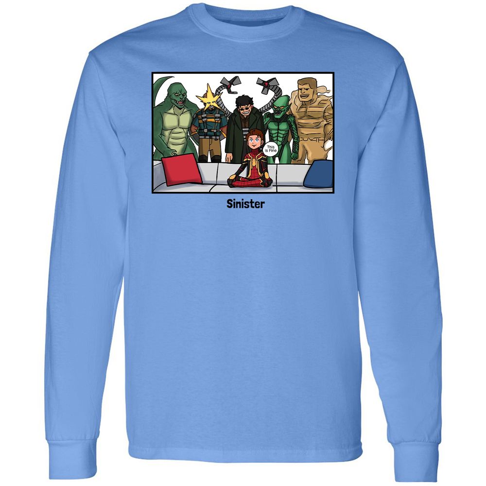Long Sleeve T-Shirt - Z97VGDM1 - Carolina Blue - 2