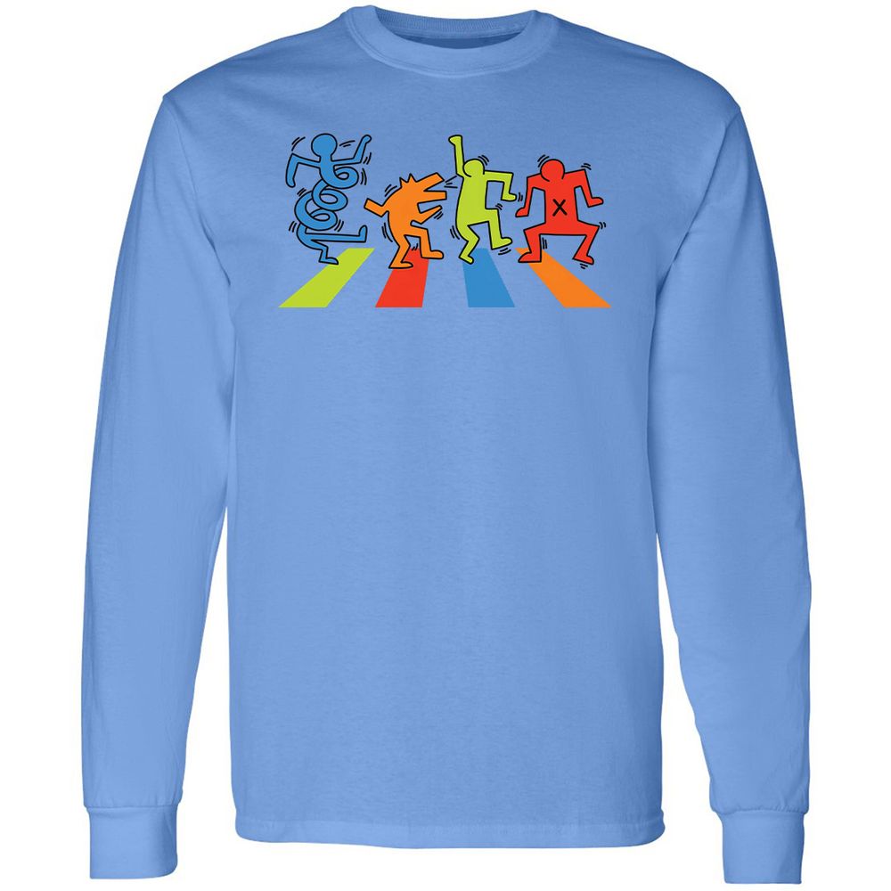 Long Sleeve T-Shirt - 8F98W92E - Carolina Blue - 2