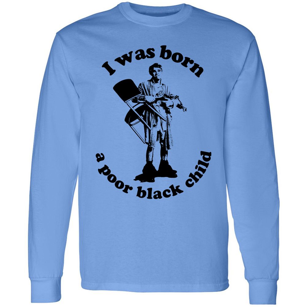 Long Sleeve T-Shirt - PEDNYFK6 - Carolina Blue - 2