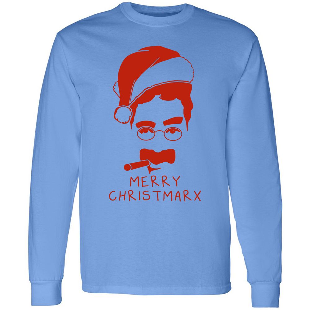 Long Sleeve T-Shirt - MGKNZ7JQ - Carolina Blue - 2