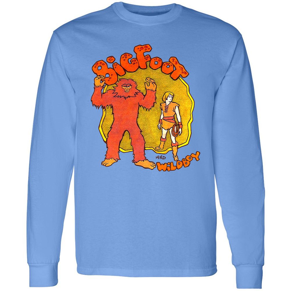 Long Sleeve T-Shirt - E7GVJWAV - Carolina Blue - 2