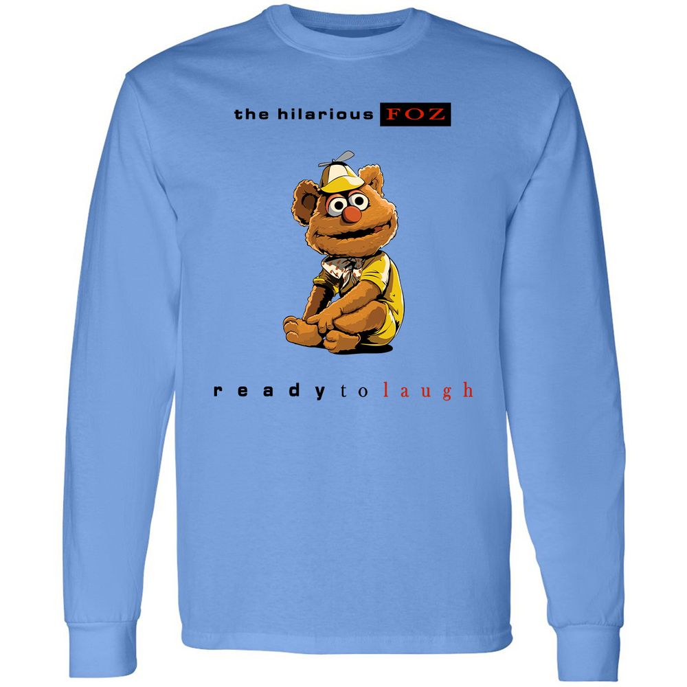 Long Sleeve T-Shirt - 1PZTJE5S - Carolina Blue - 2