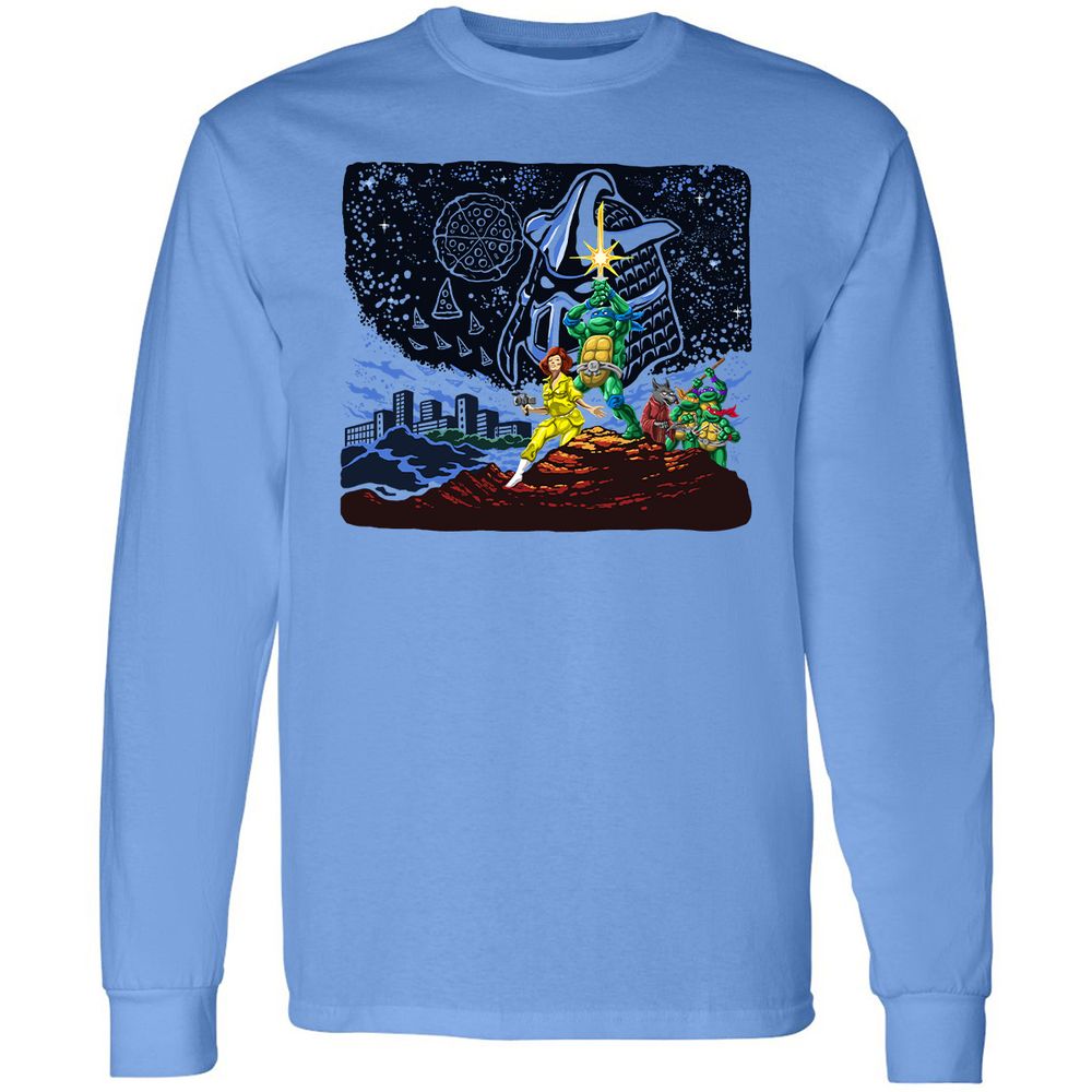 Long Sleeve T-Shirt - 5QSWVQ76 - Carolina Blue - 2