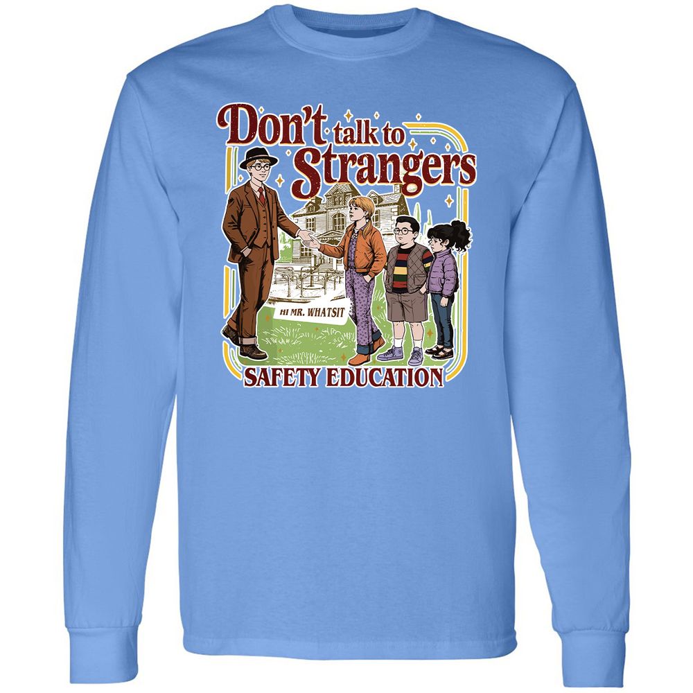 Long Sleeve T-Shirt - 2HFLVEKQ - Carolina Blue - 2