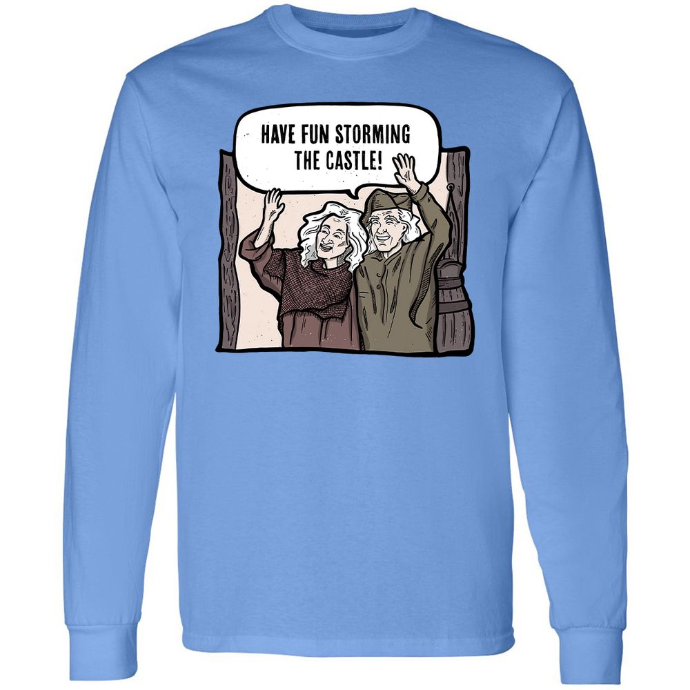 Long Sleeve T-Shirt - NQZTX449 - Carolina Blue - 2