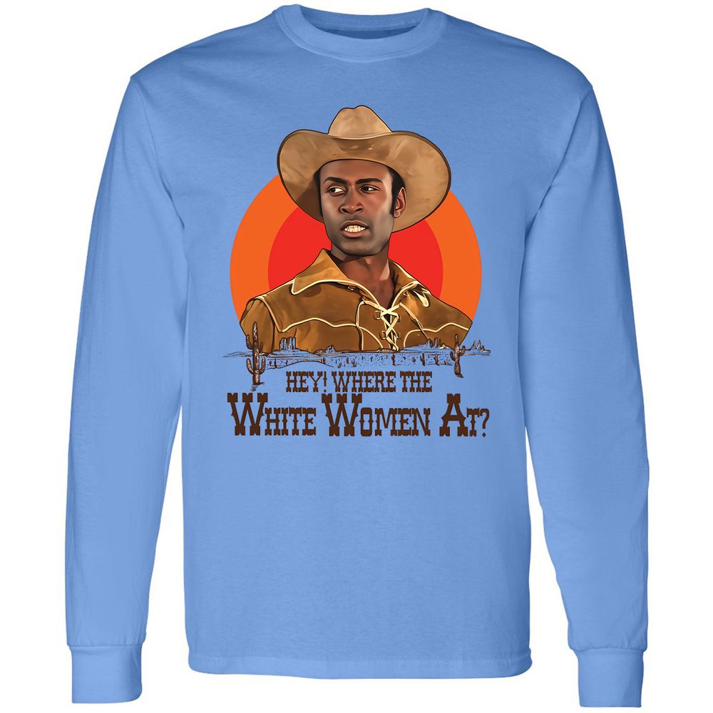 Long Sleeve T-Shirt - R7BMFEQR - Carolina Blue - 2