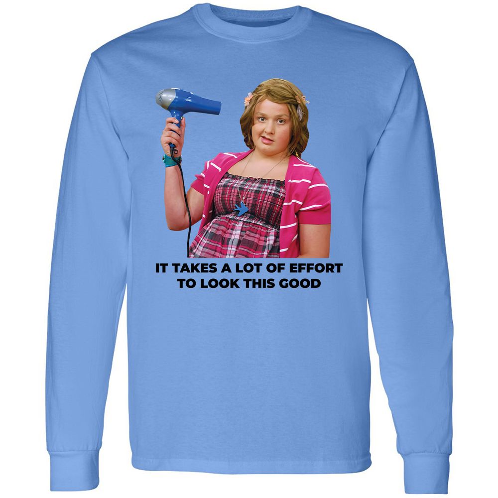 Long Sleeve T-Shirt - DTKSH2X6 - Carolina Blue - 2