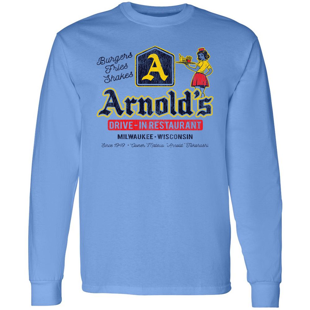 Long Sleeve T-Shirt - 8ZJKCQMQ - Carolina Blue - 2