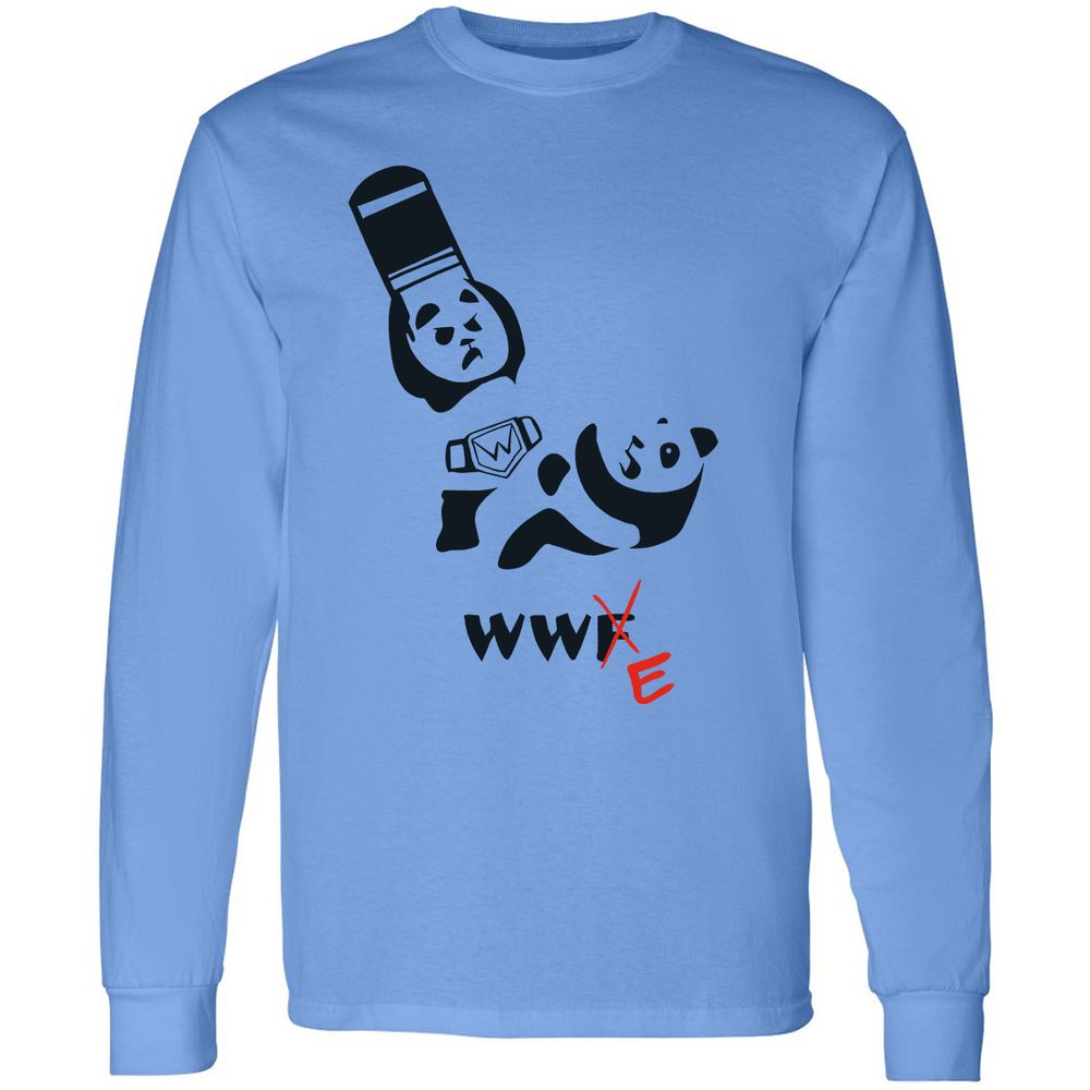 Long Sleeve T-Shirt - Q43GLD1M - Carolina Blue - 2