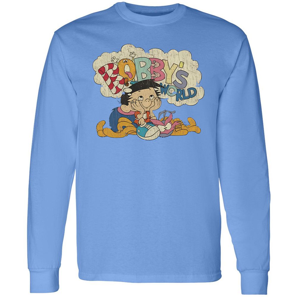 Long Sleeve T-Shirt - CYERT4YH - Carolina Blue - 2