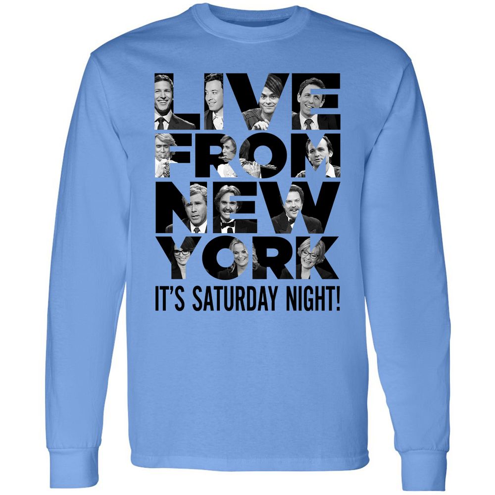 Long Sleeve T-Shirt - FKAJ12JL - Carolina Blue - 2